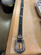 Western turf studded belt