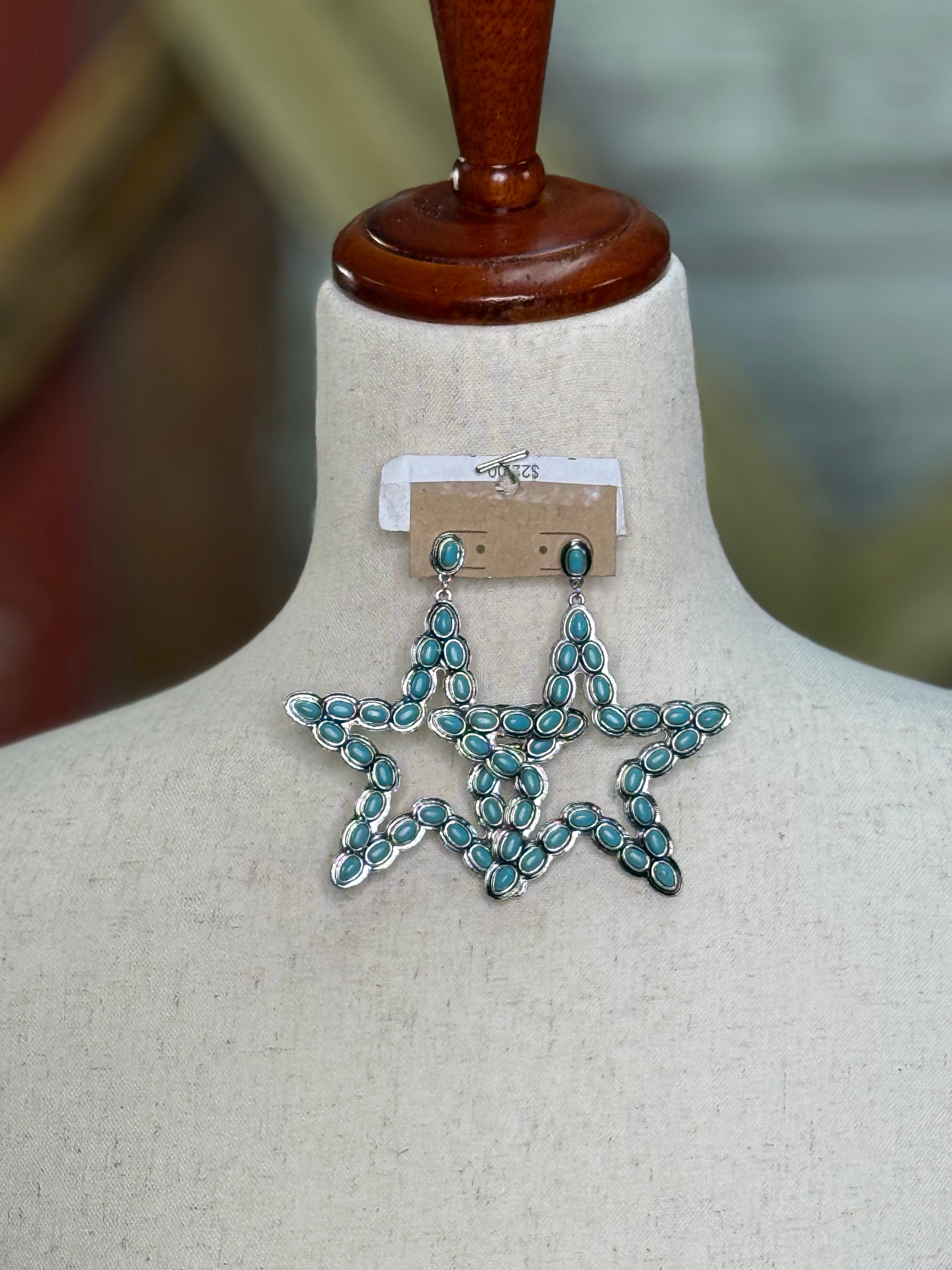 Turqoise Silver Star