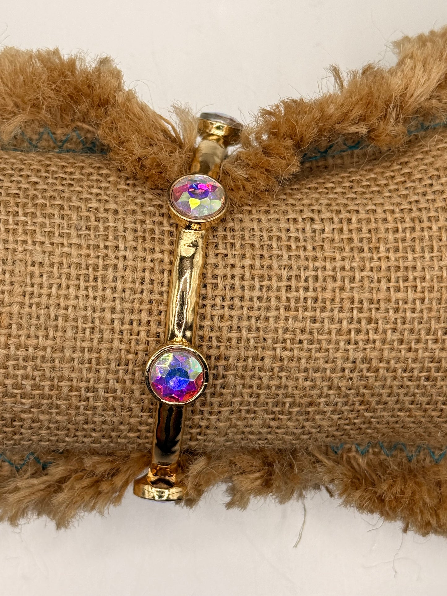 Alice Gold AB stone Bracelet