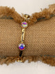 Alice Gold AB stone Bracelet