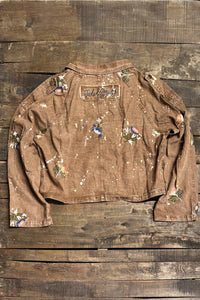 Jaded Gypsy Timeworn Beauty Jacket - Chocolate
