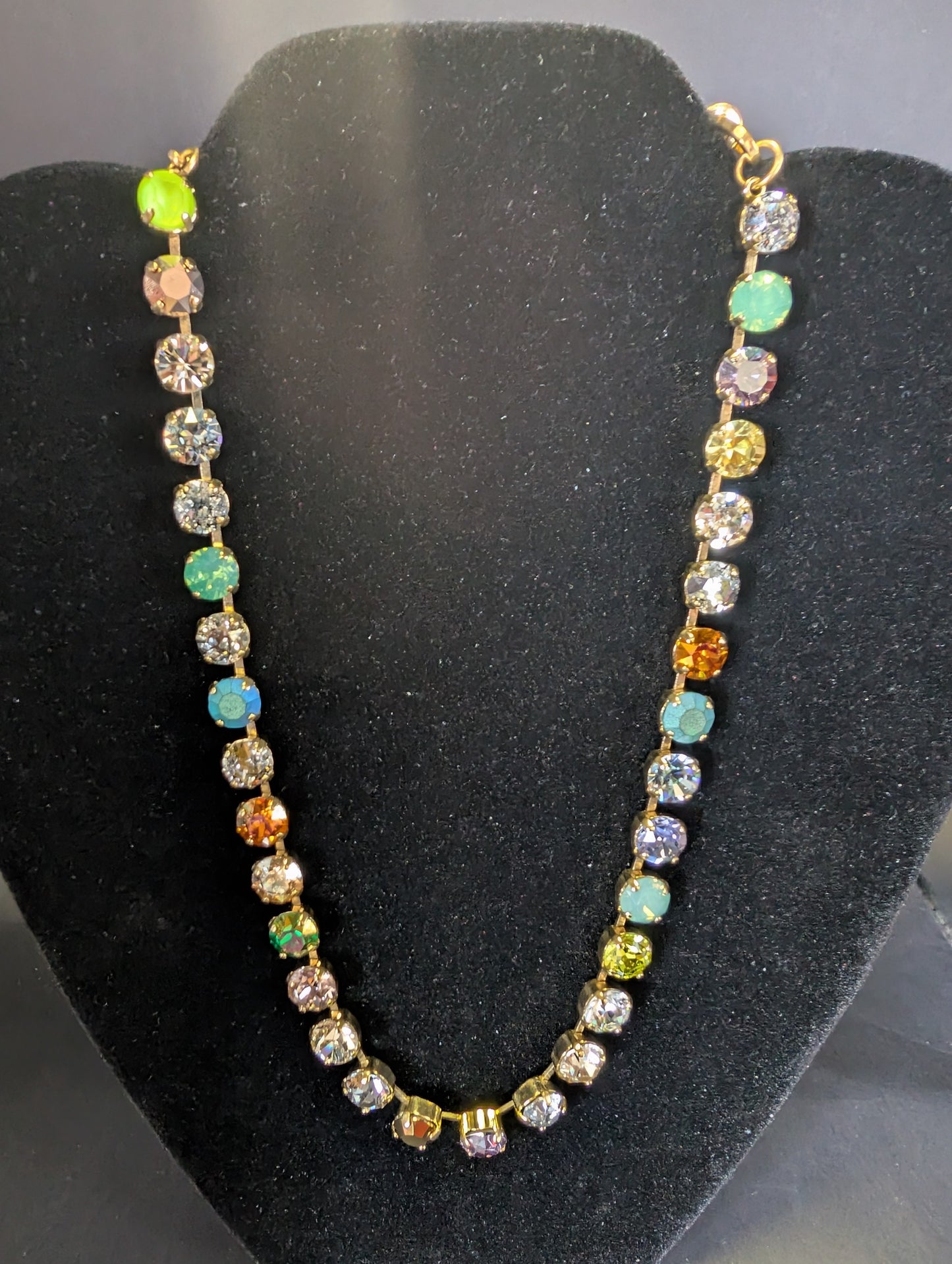 Tova Multi Color Collar Necklace