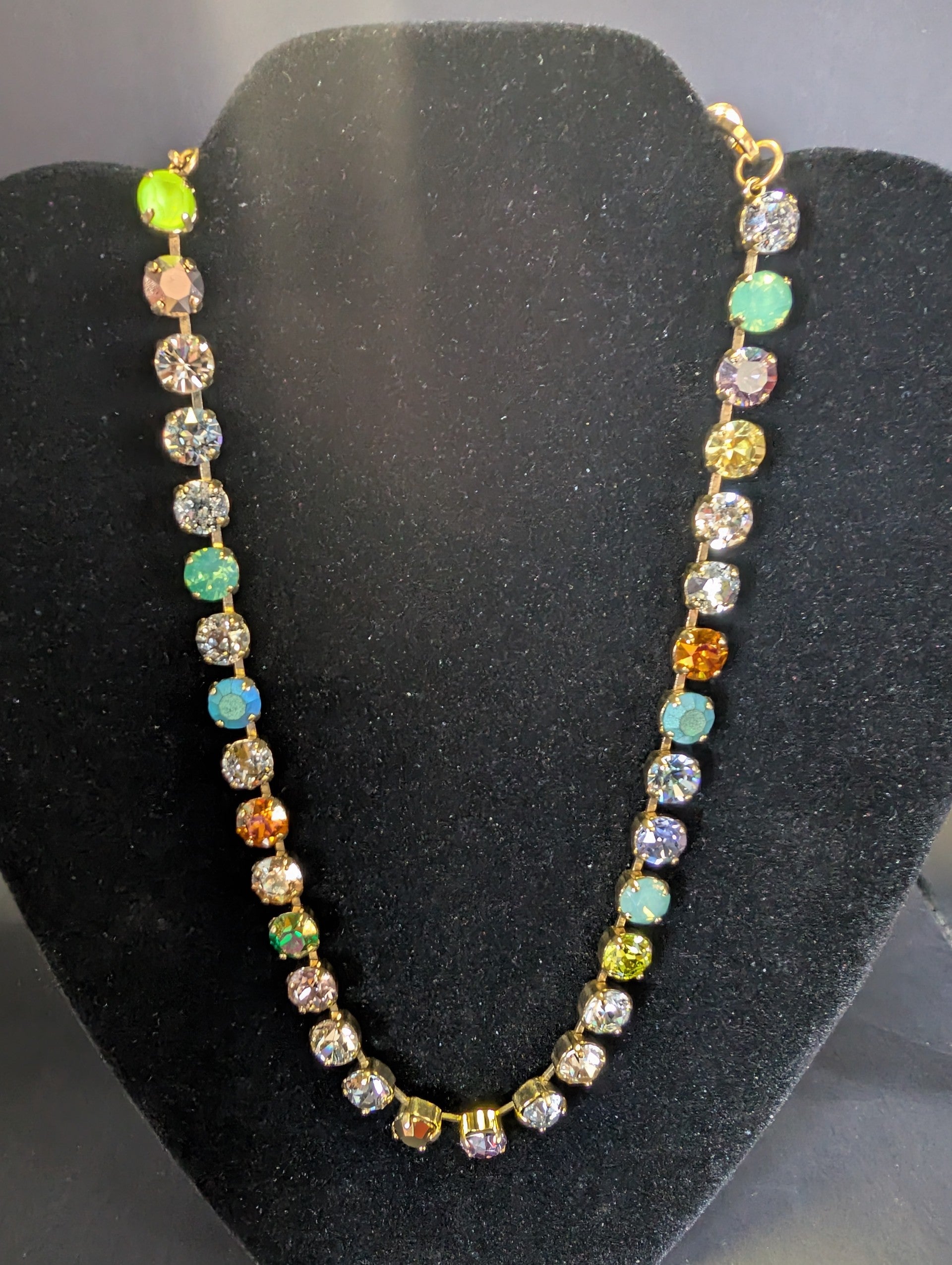Tova Multi Color Collar Necklace