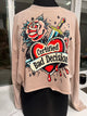 Felecia Bella Graphic sweater Certified Bad Decision