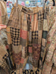 Jaded Gypsy Midnight Wader Harem Pants - patchwork plaid relaxed fit