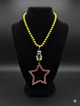 Lost & Found Yellow Pink Star Neckless