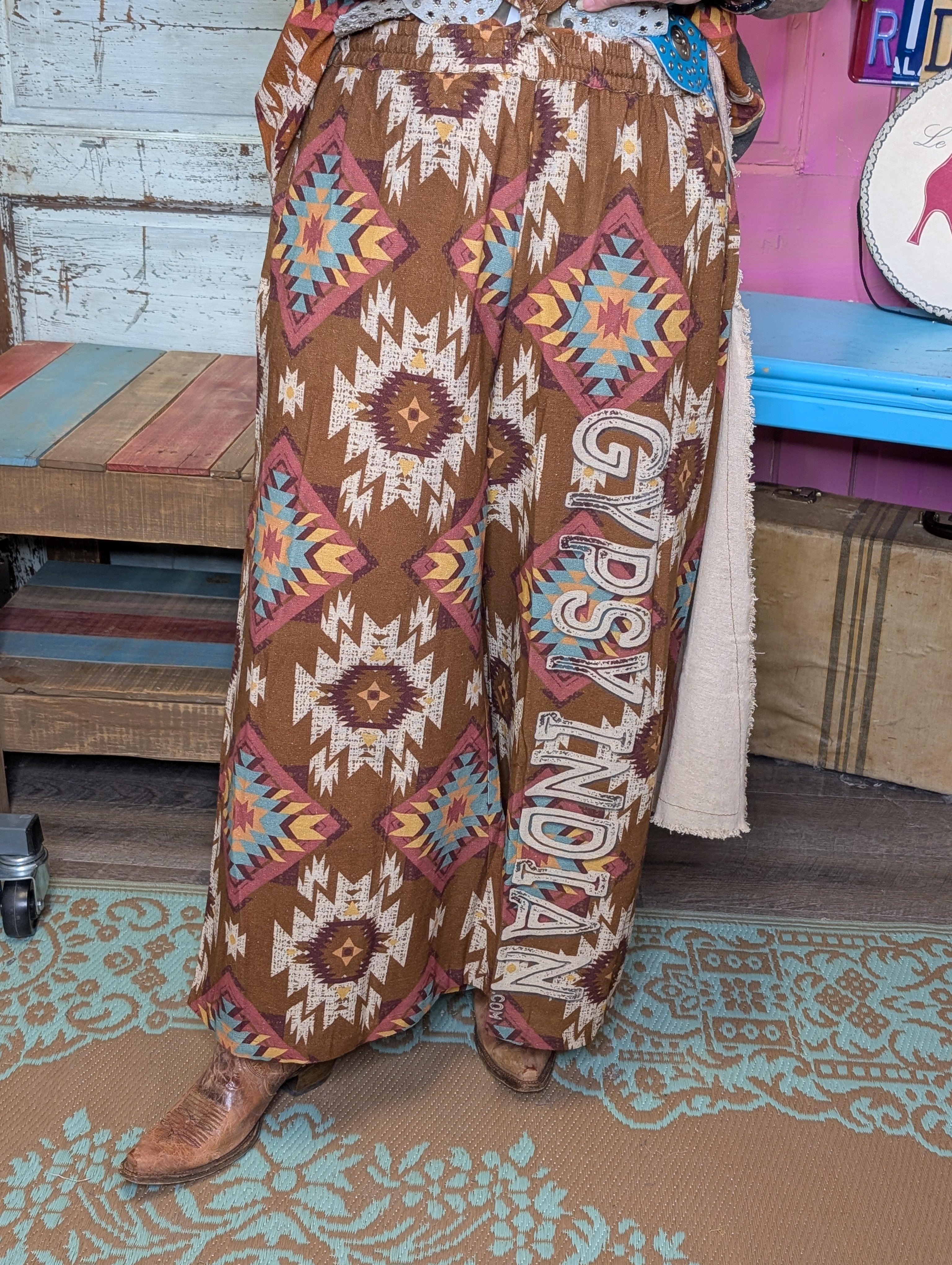 I Love Linen Gypsy Indian Pant