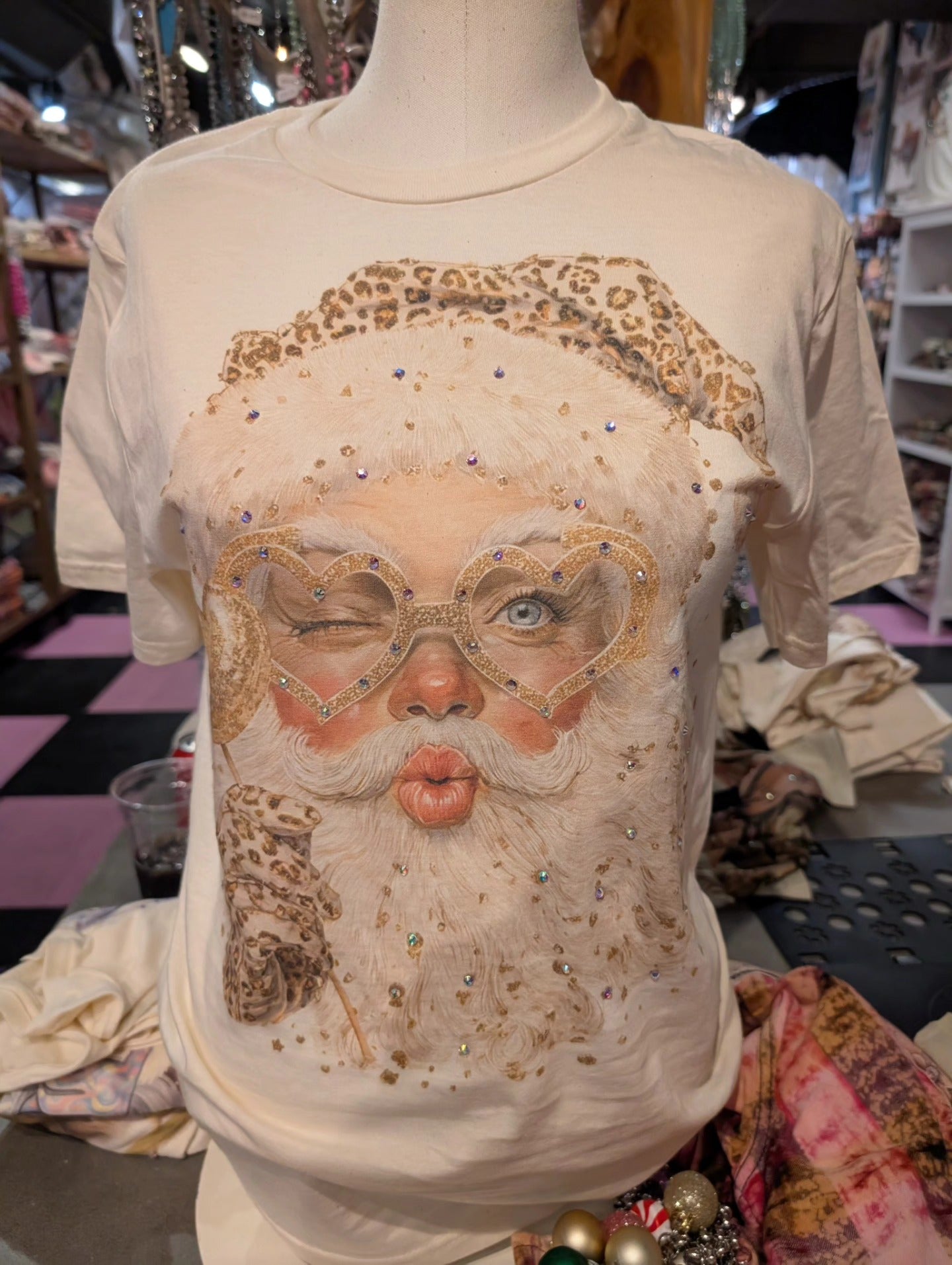 J.Coons Leopard Santa Tee