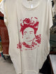 Pre-order I love linen white Freda Top dress
