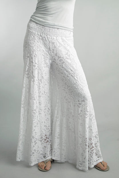 Lace Palazzo Pants