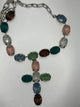 Alice Pastel Cross Necklace