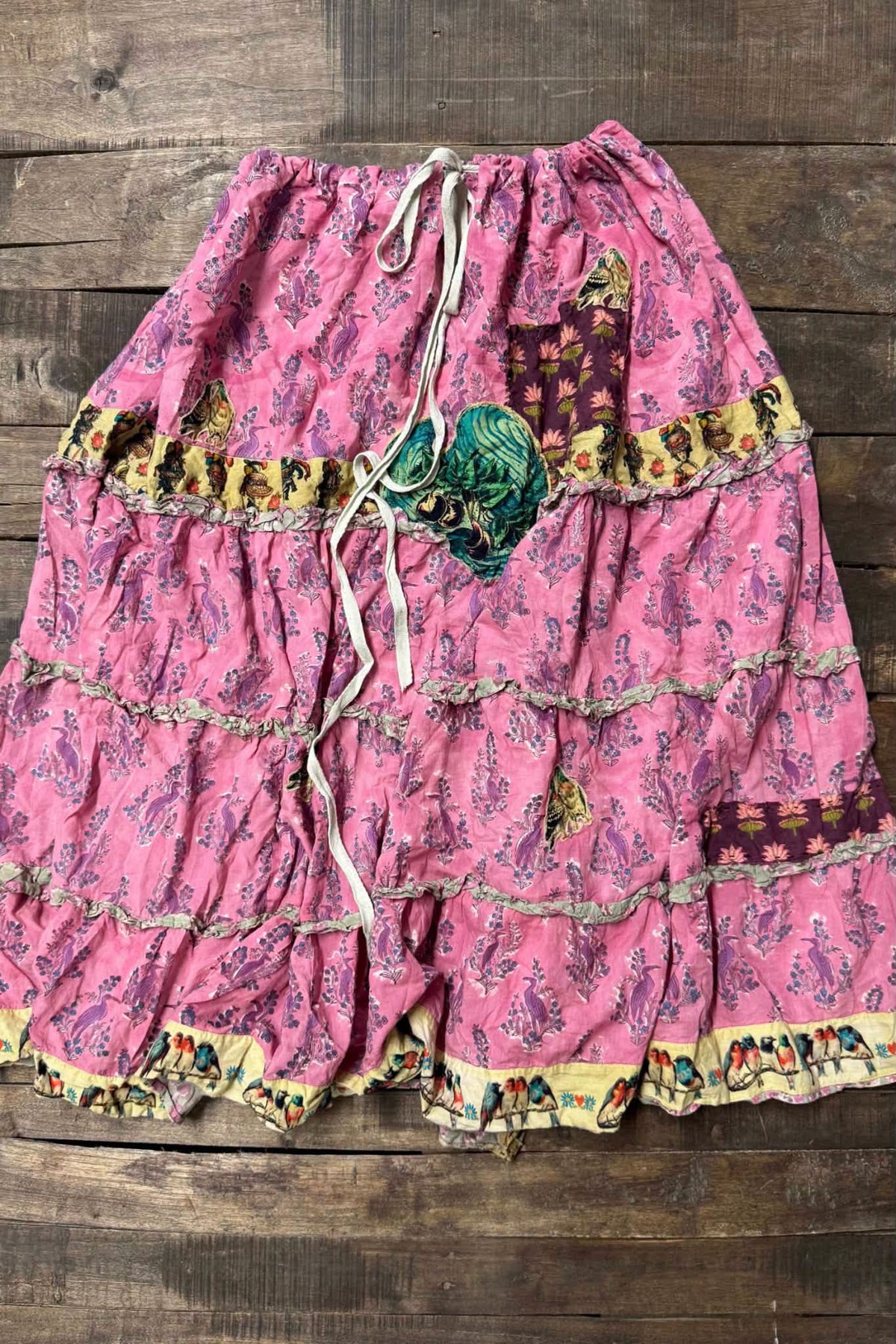 House of gypsy Dune light Skirt-Faded Rose