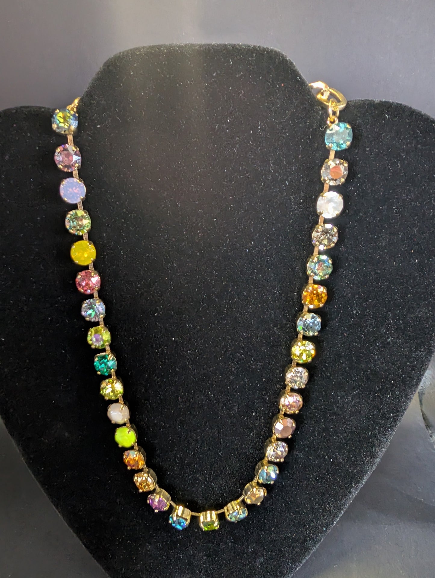 Tova Multi Color Collar Necklace