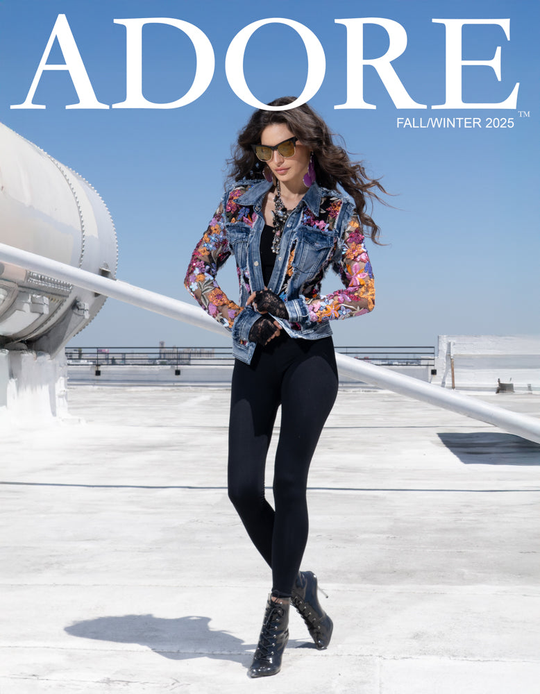 Adore Denim Jacket with Embroidery