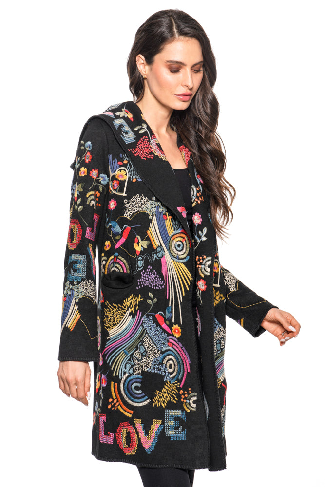 Adore Love Hooded Duster