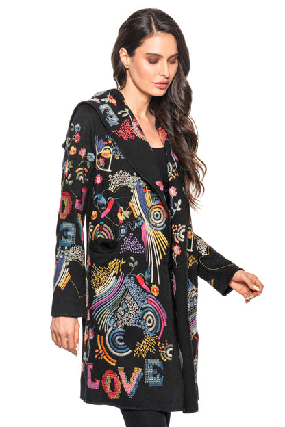 Adore Love Hooded Duster