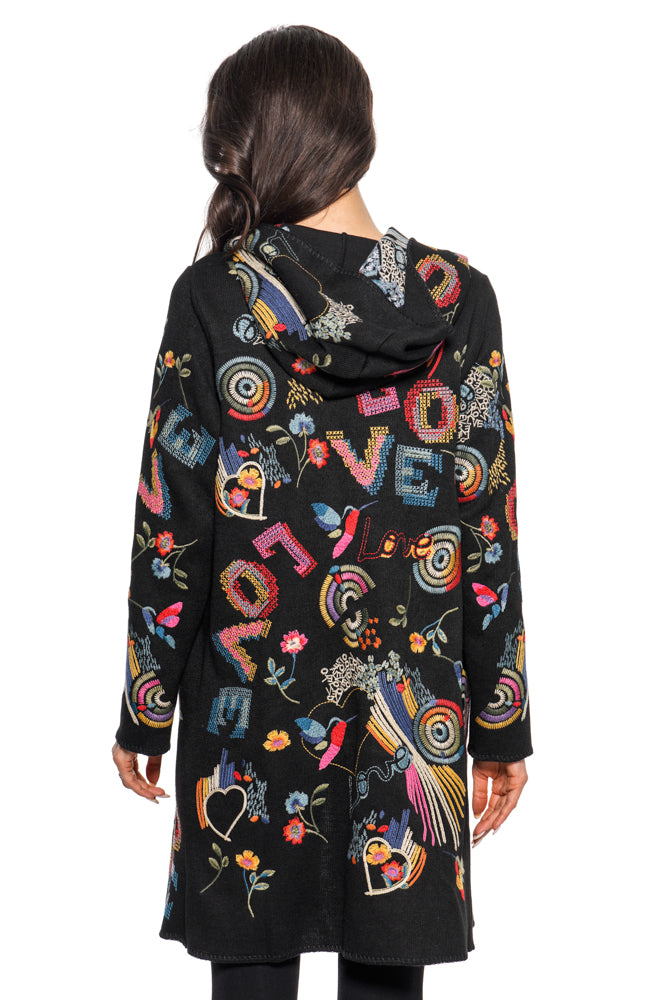 Adore Love Hooded Duster
