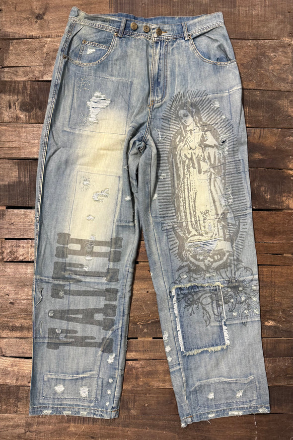 Jaded Gypsy Peace & Love Jeans - Faith