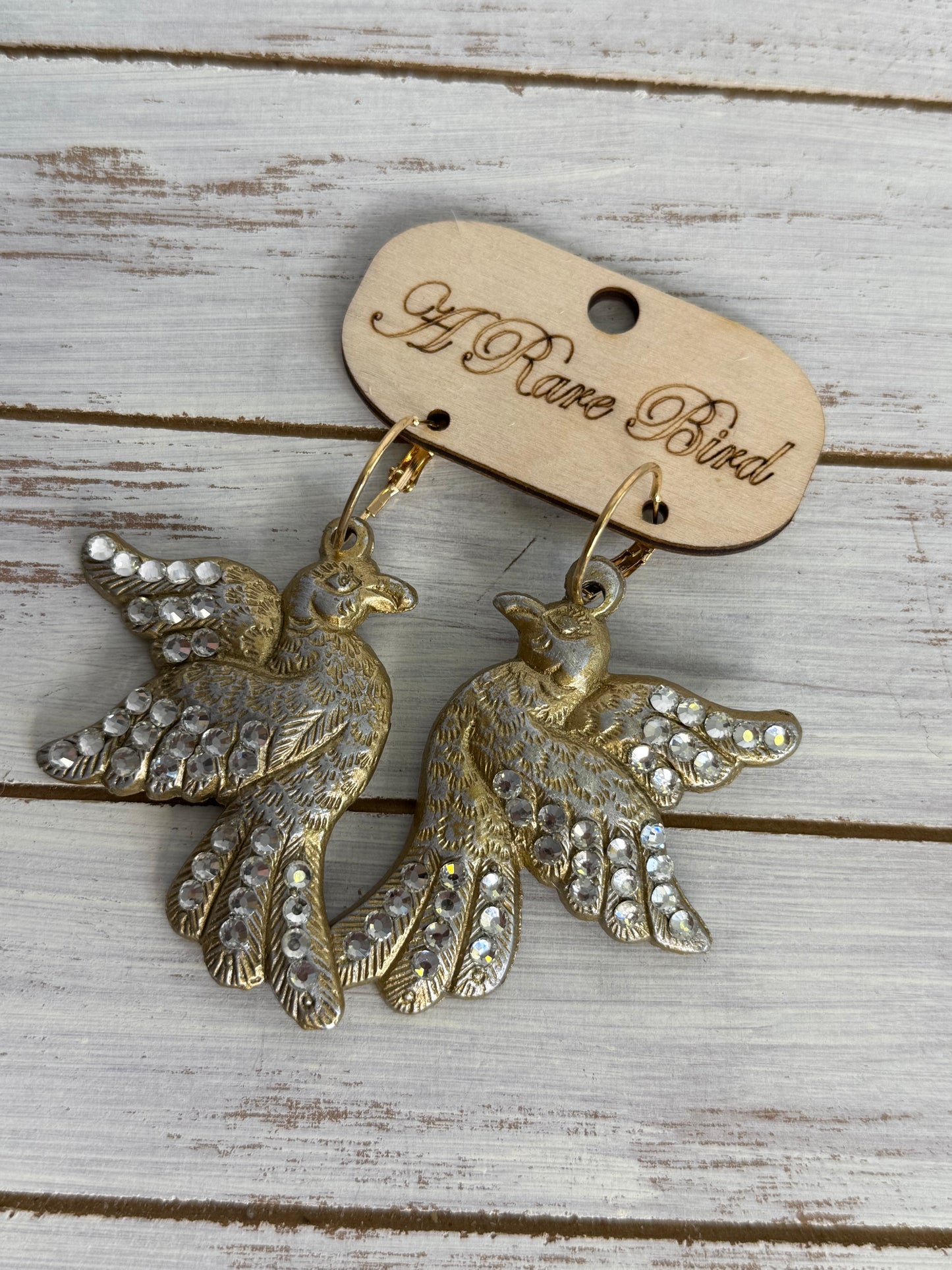 A Rare Bird Dove Earrings