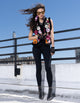 Adore Faux fur Embroidery vest