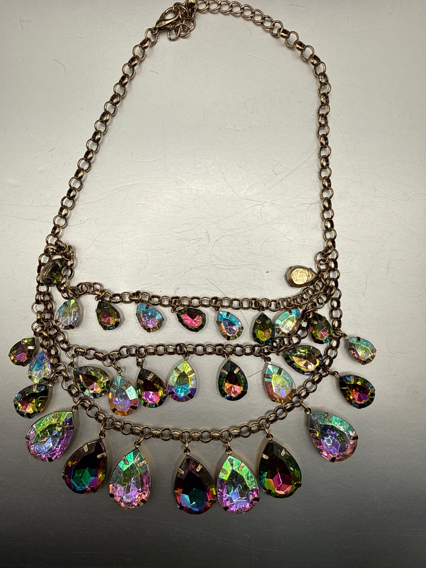 Alice TearDrop multi Strand Necklace