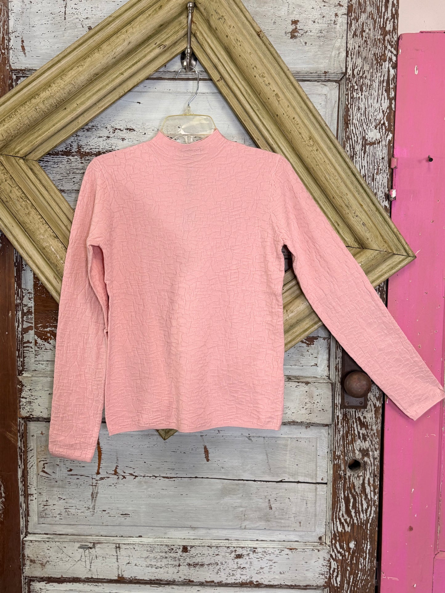 Charlie B Long Sleeve textured Sweater