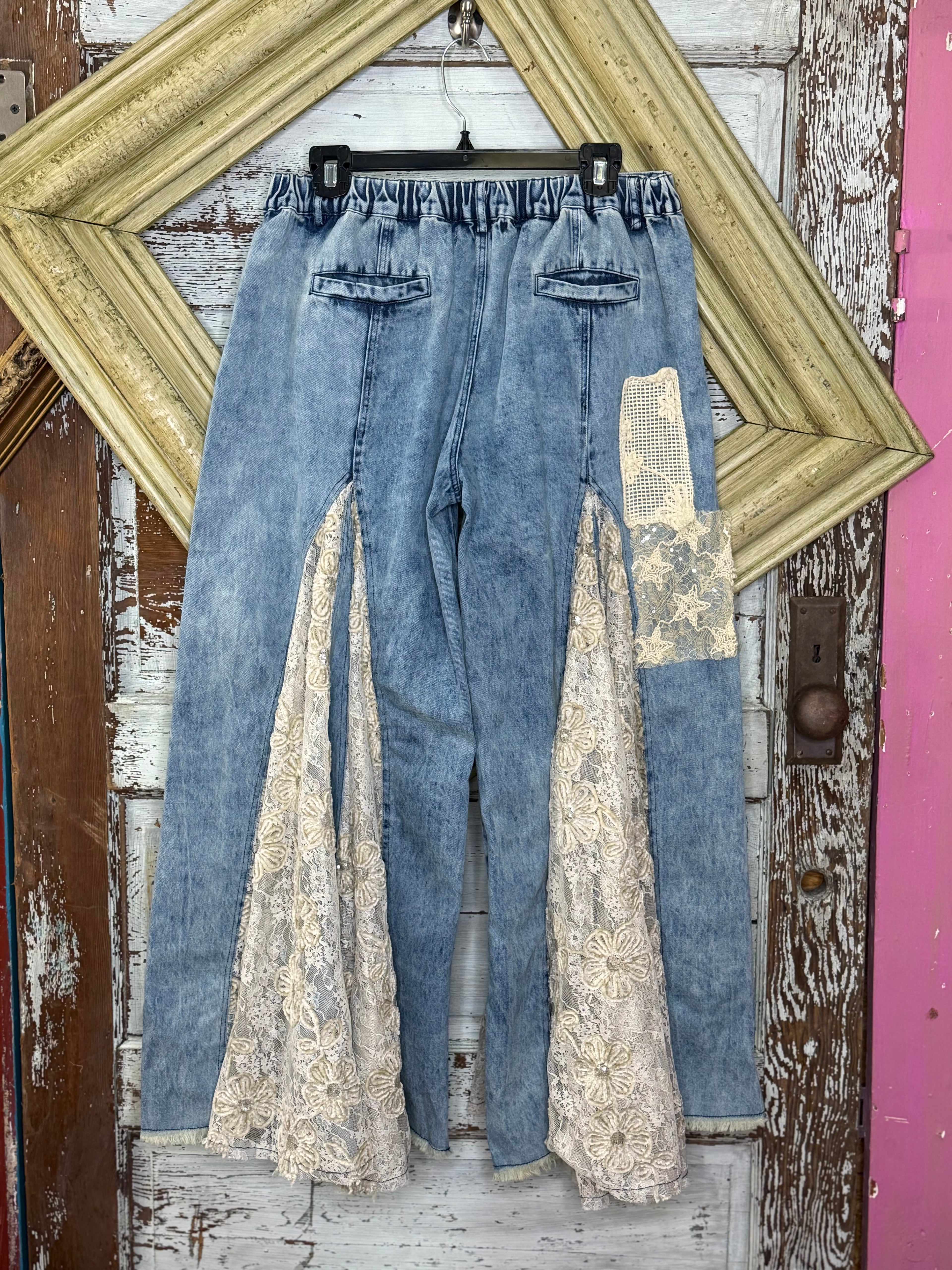 A Rare Bird Lace Jeans