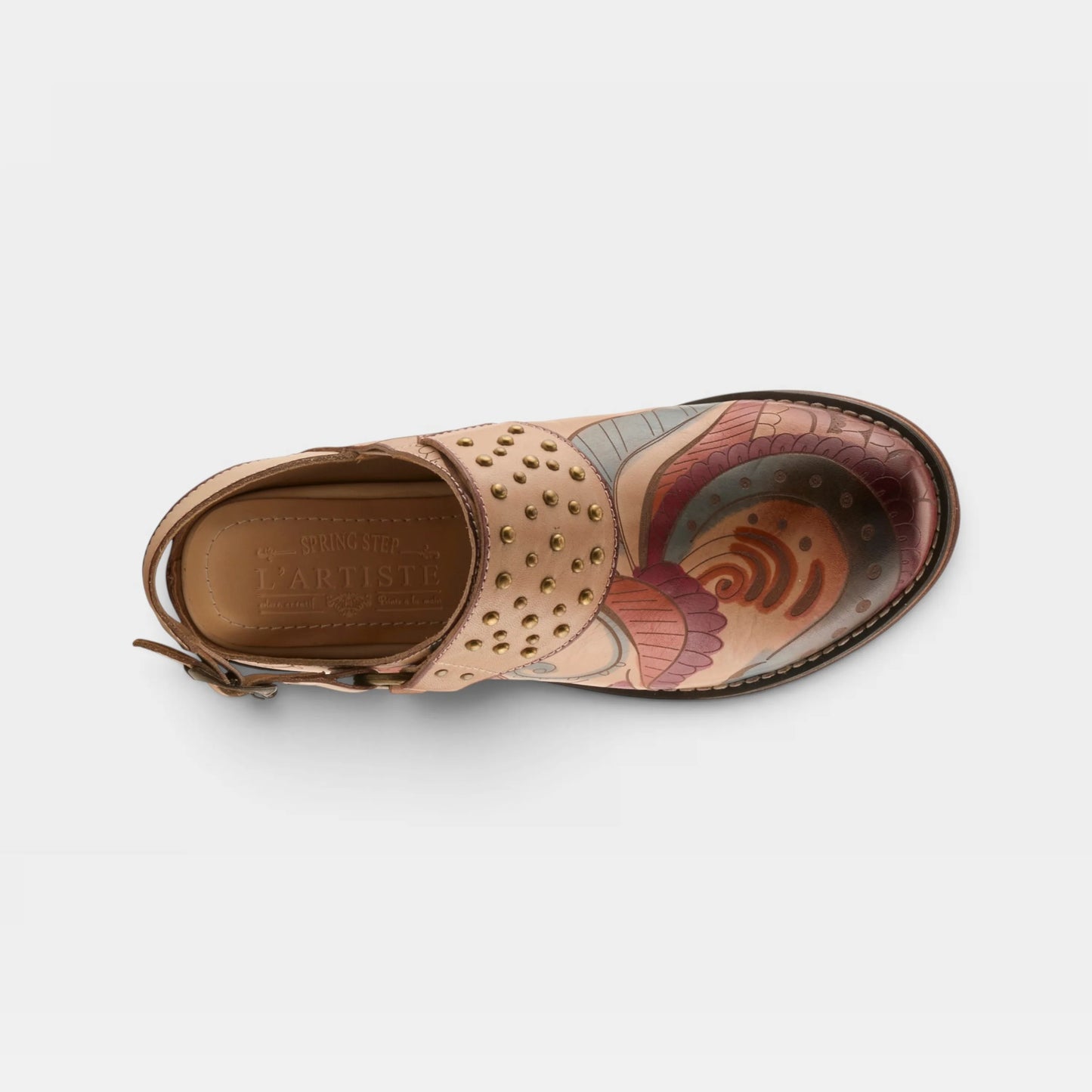 L'Artiste Daytona slingback clog back view