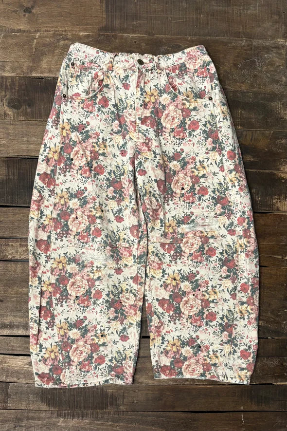 Jaded Gypsy Barrel of Dreams - Rose Garden Jeans