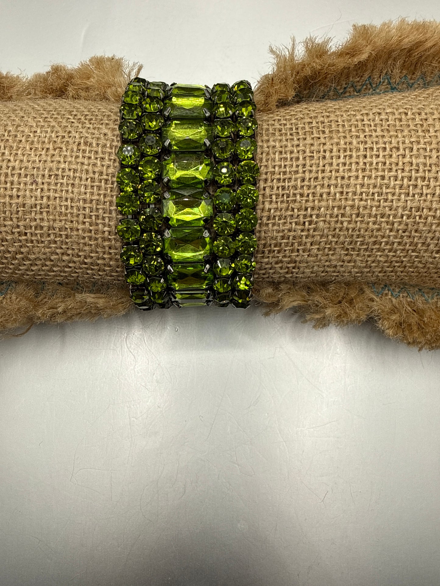 Lost and Found Green Multi Stack Bracelets