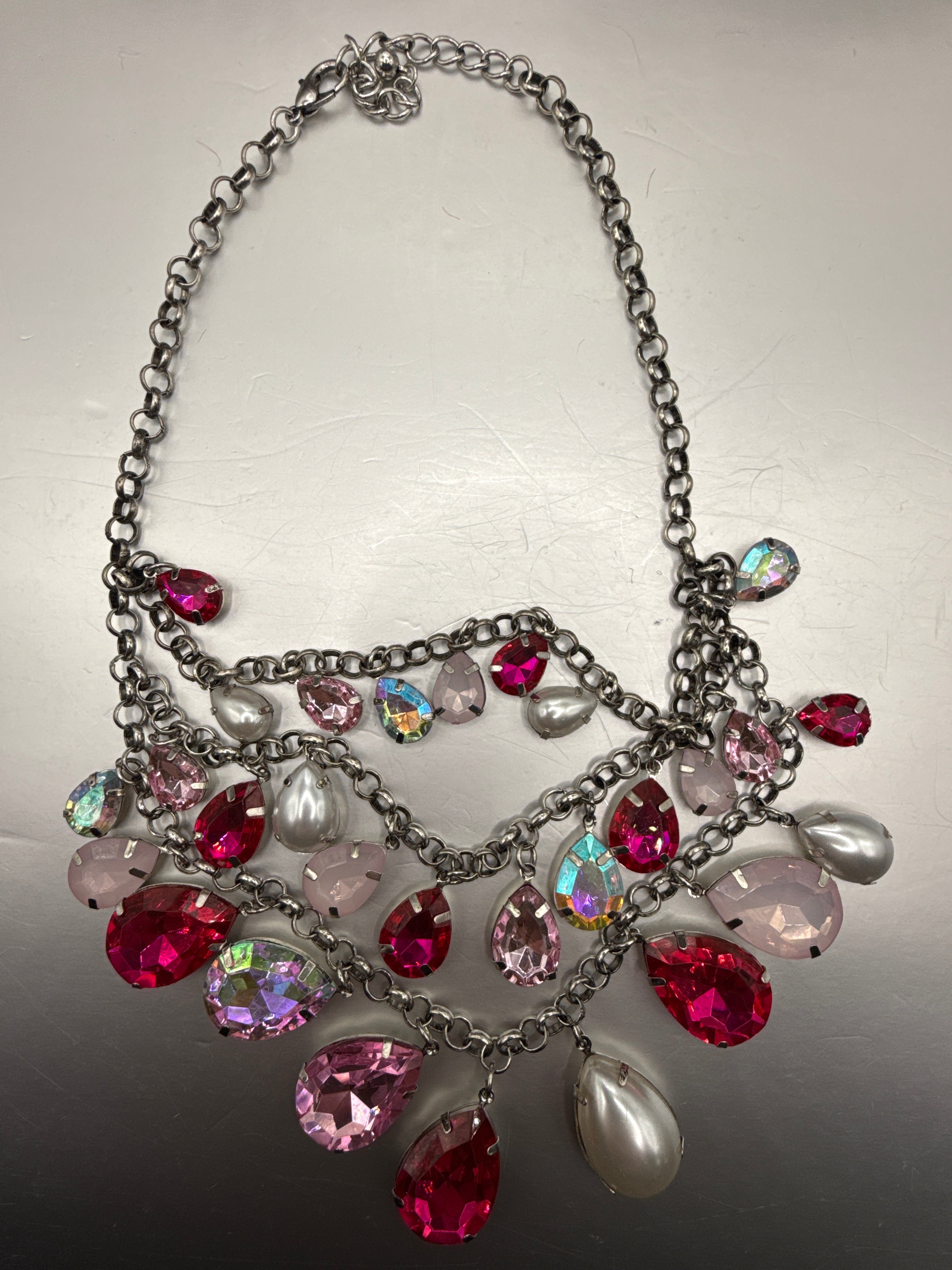 Alice TearDrop multi Strand Necklace