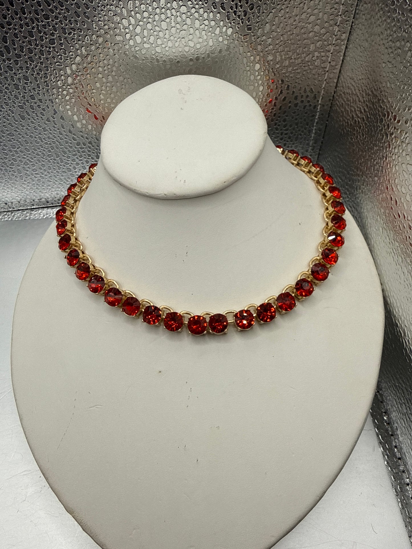 Alice Crystal Collar Necklace