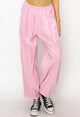 MID RISE WIDE LEG PANTS