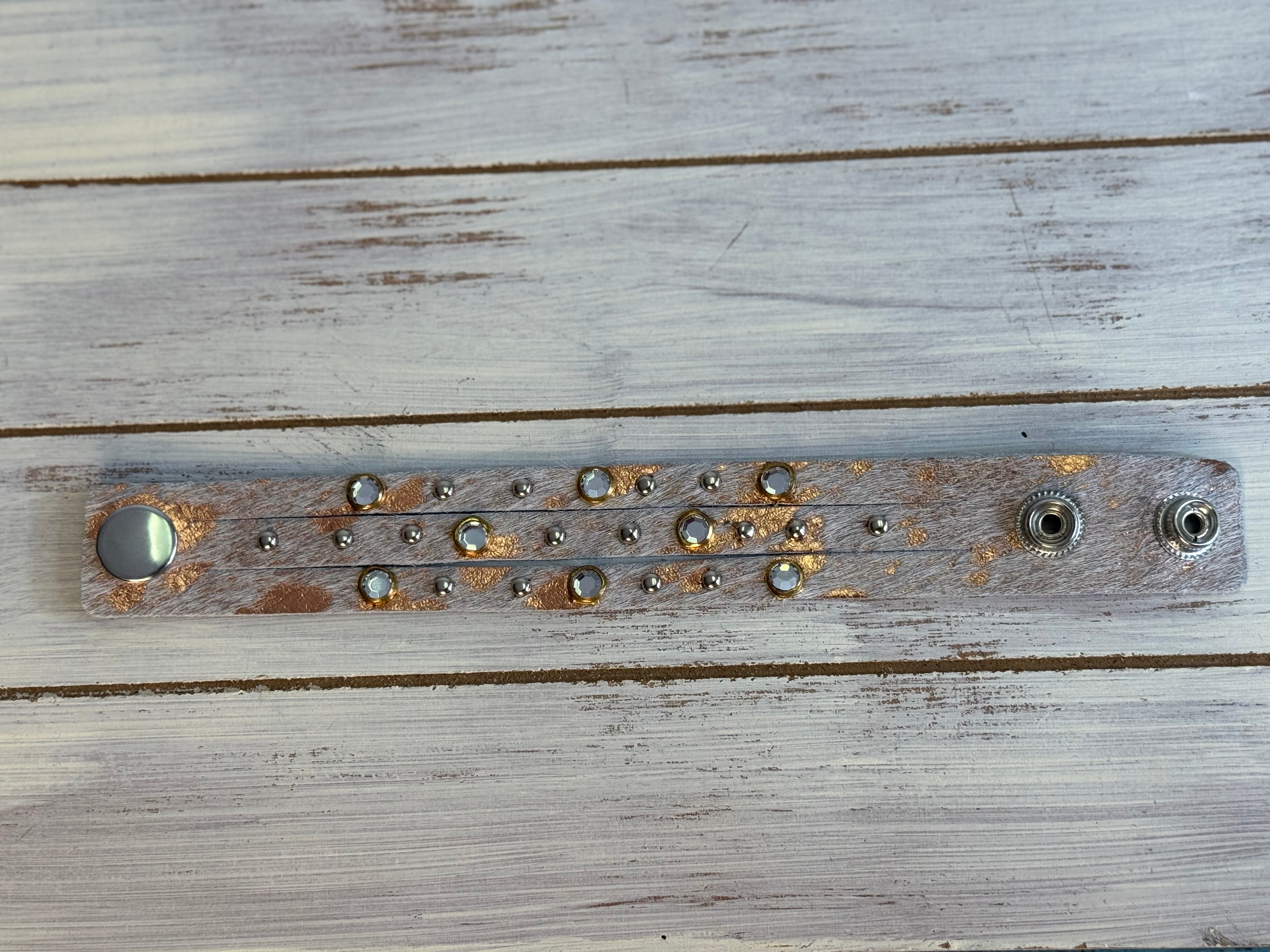 Studded Snap Bracelets