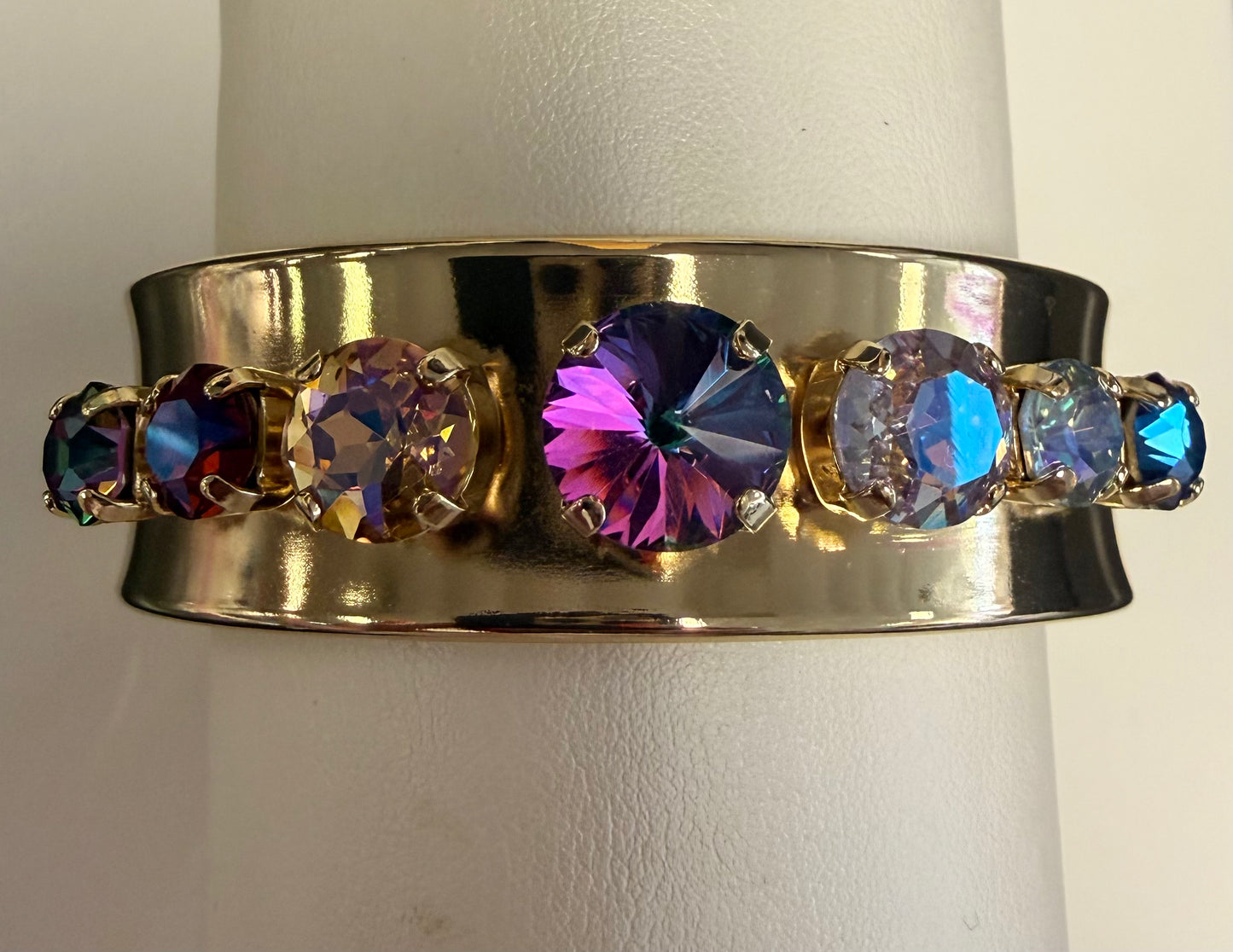 Australian Crystal Slim Cuff