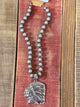 Silver Indian Head Necklace