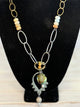 Lost and Found Tear Stone Necklace