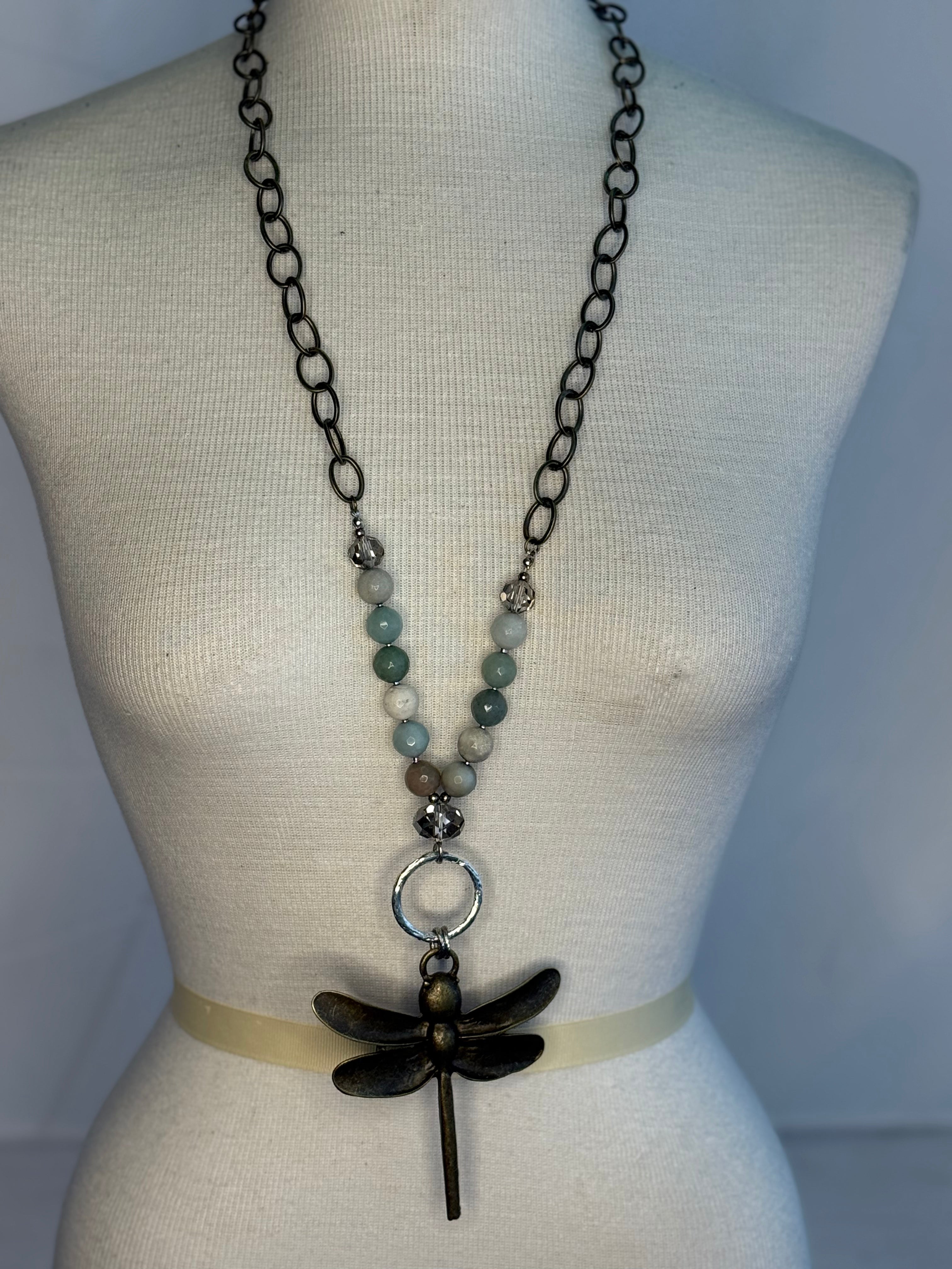 Lost and Found DragonFly Necklace