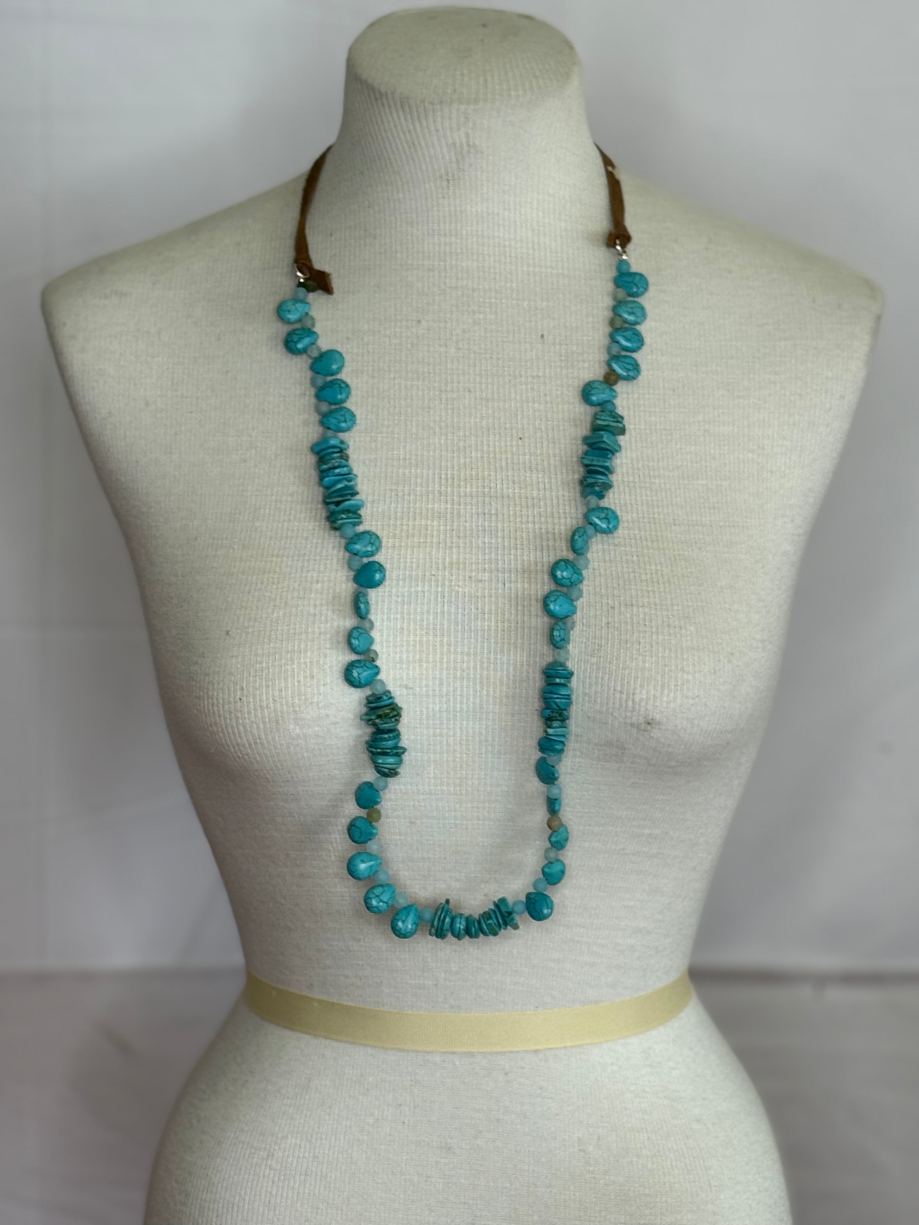 A Rare Bird Turq  Necklace