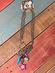 Art By Amy Multi Color Domino Necklace