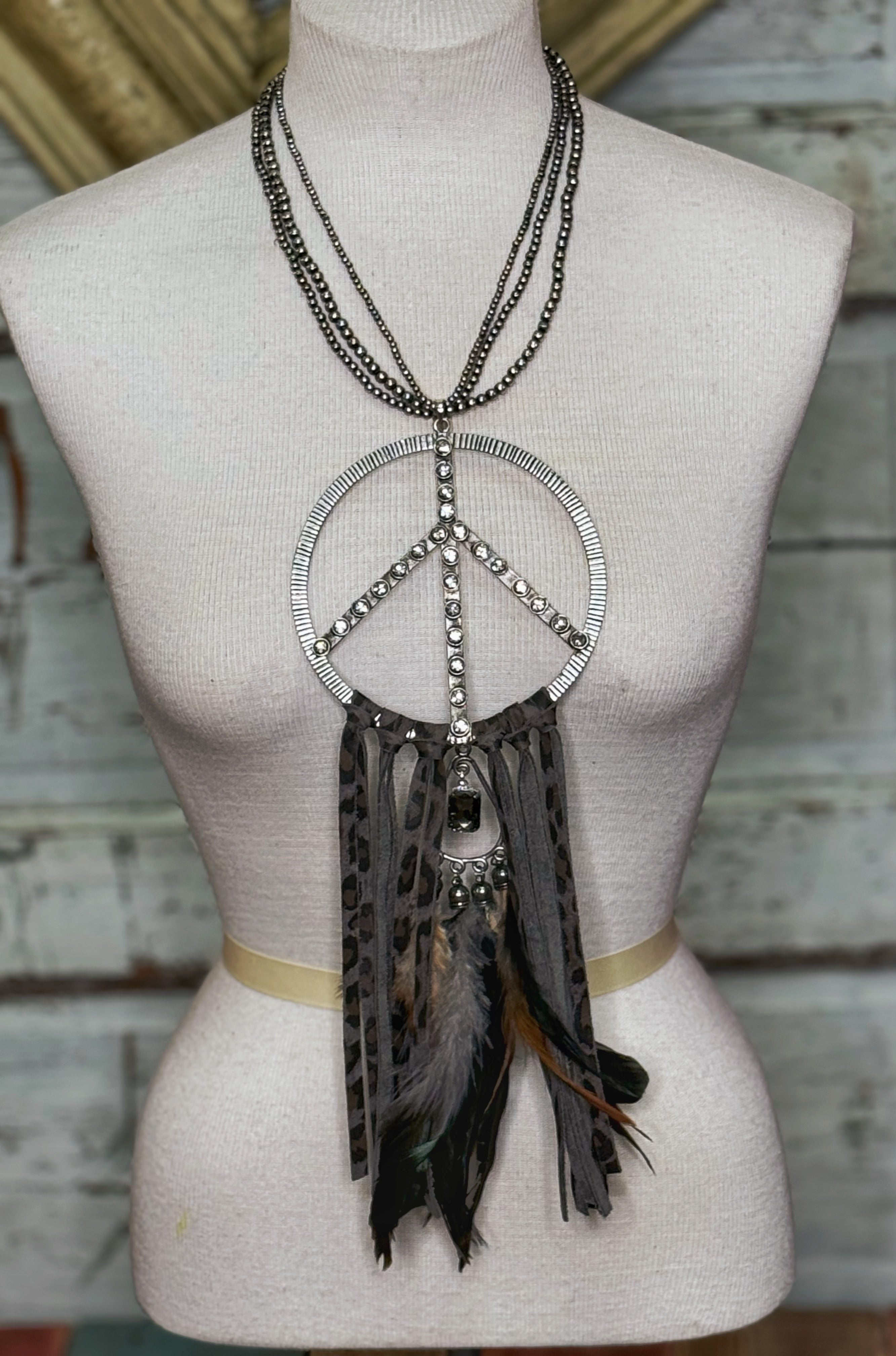 A Rared Bird Stylish Peace Neckless