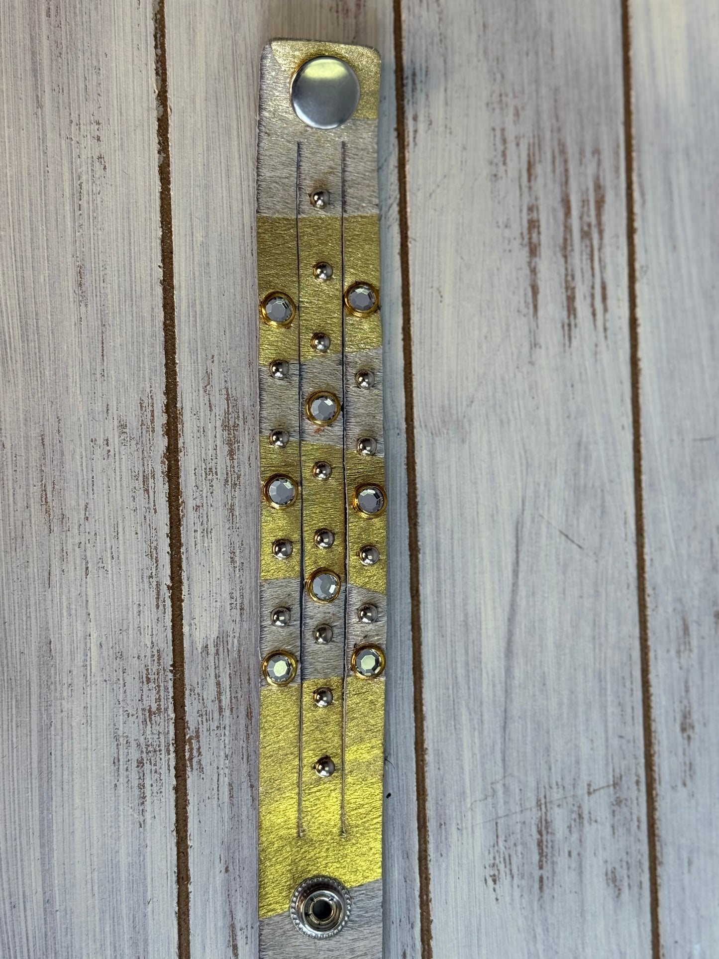 Studded Snap Bracelets