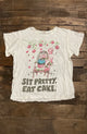 House of Jaded Gypsy Worn and Weathered Tee Eat Cake - Front