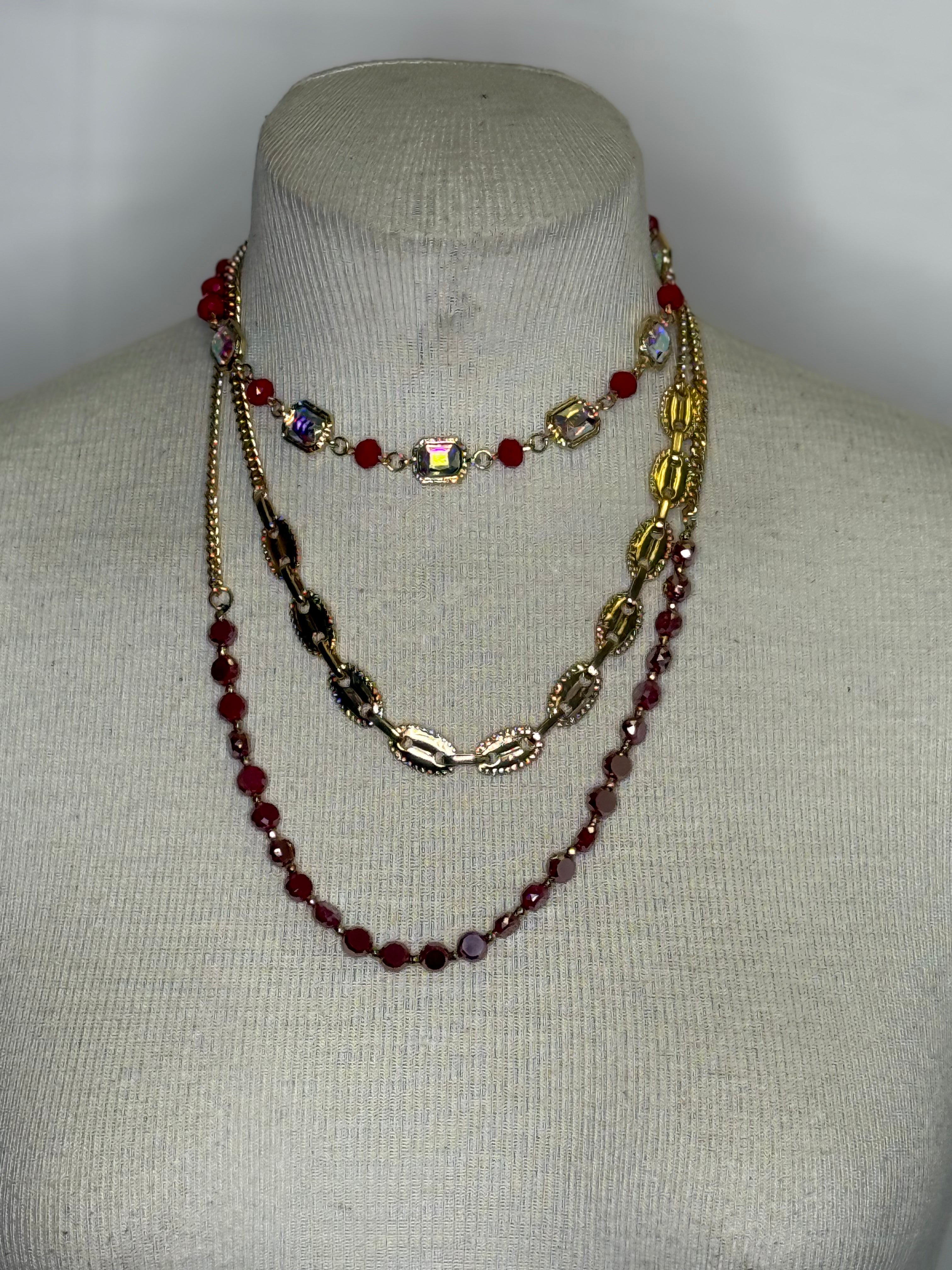 Emma Red Gold necklace