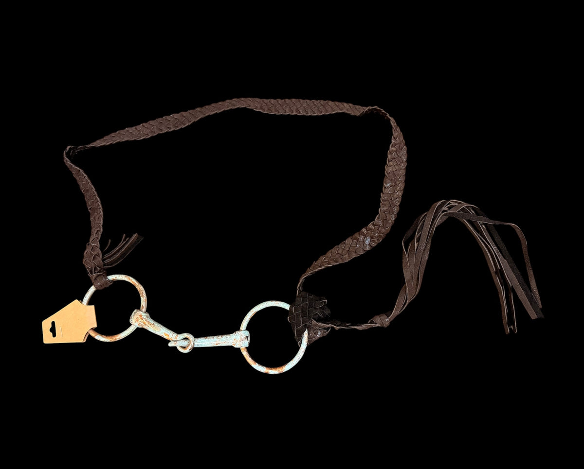 A Rare Bird Rustic Reins Braided Belt