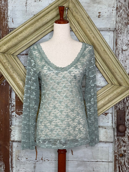A Rare Bird Lace Layering Top