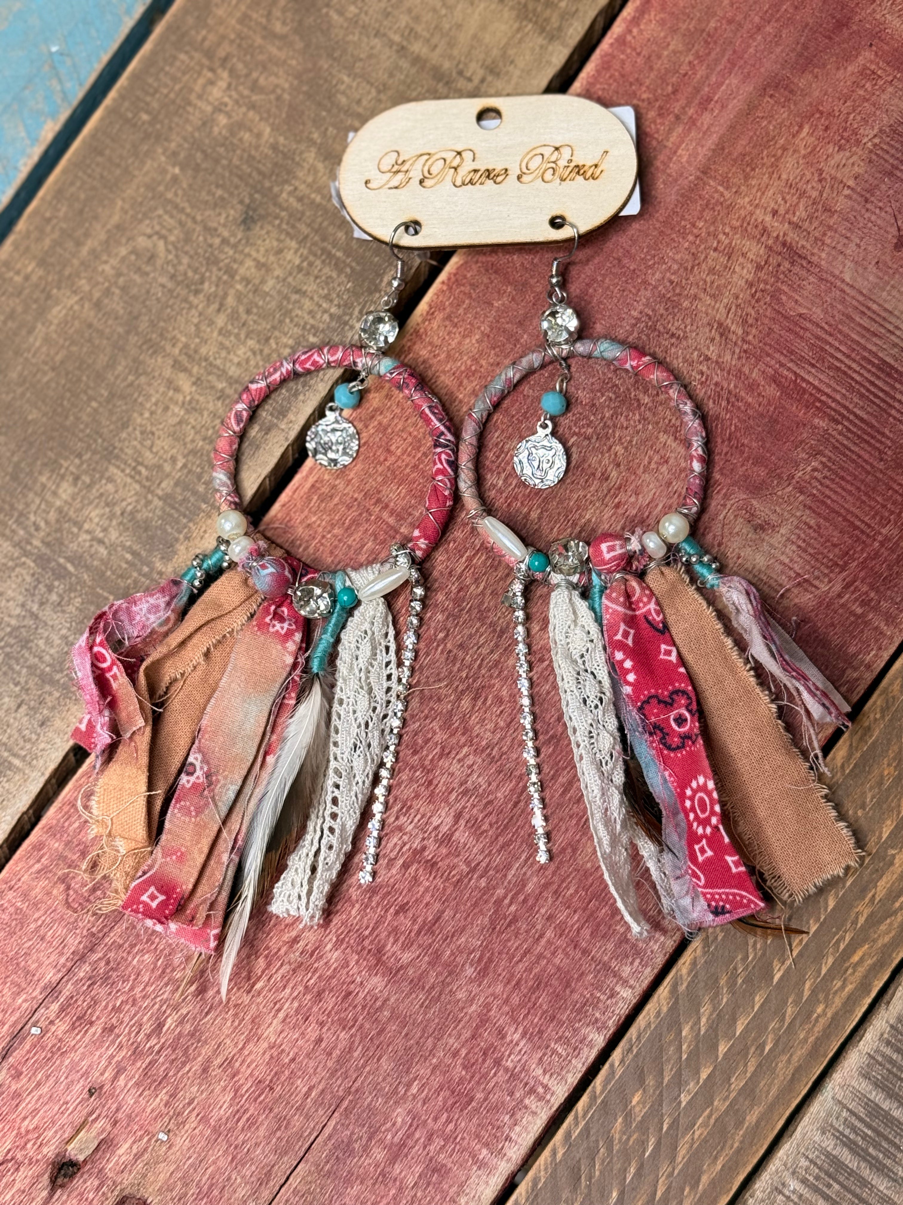 A Rare Bird Dream Reel Earrings
