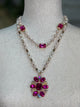 Emma Pink and pearl necklace
