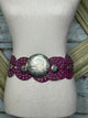 Purple Concho Belt