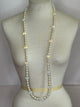 A Rare Bird  Pearl Iridescent bead necklace